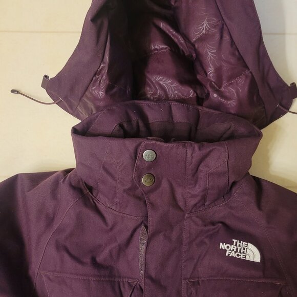 The North Face Women’s Ski Snow Hooded Jacket Dark Purple Size XS/TP - Picture 2 of 16